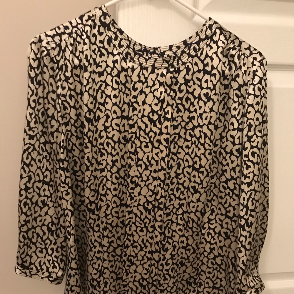 J.crew vintage silk blouse